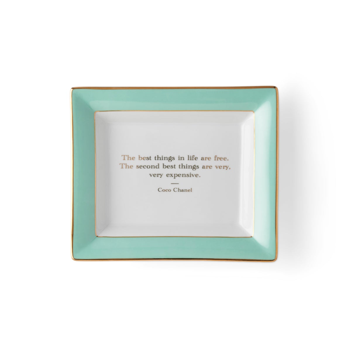 Gump's Coco Chanel Repartee Tray