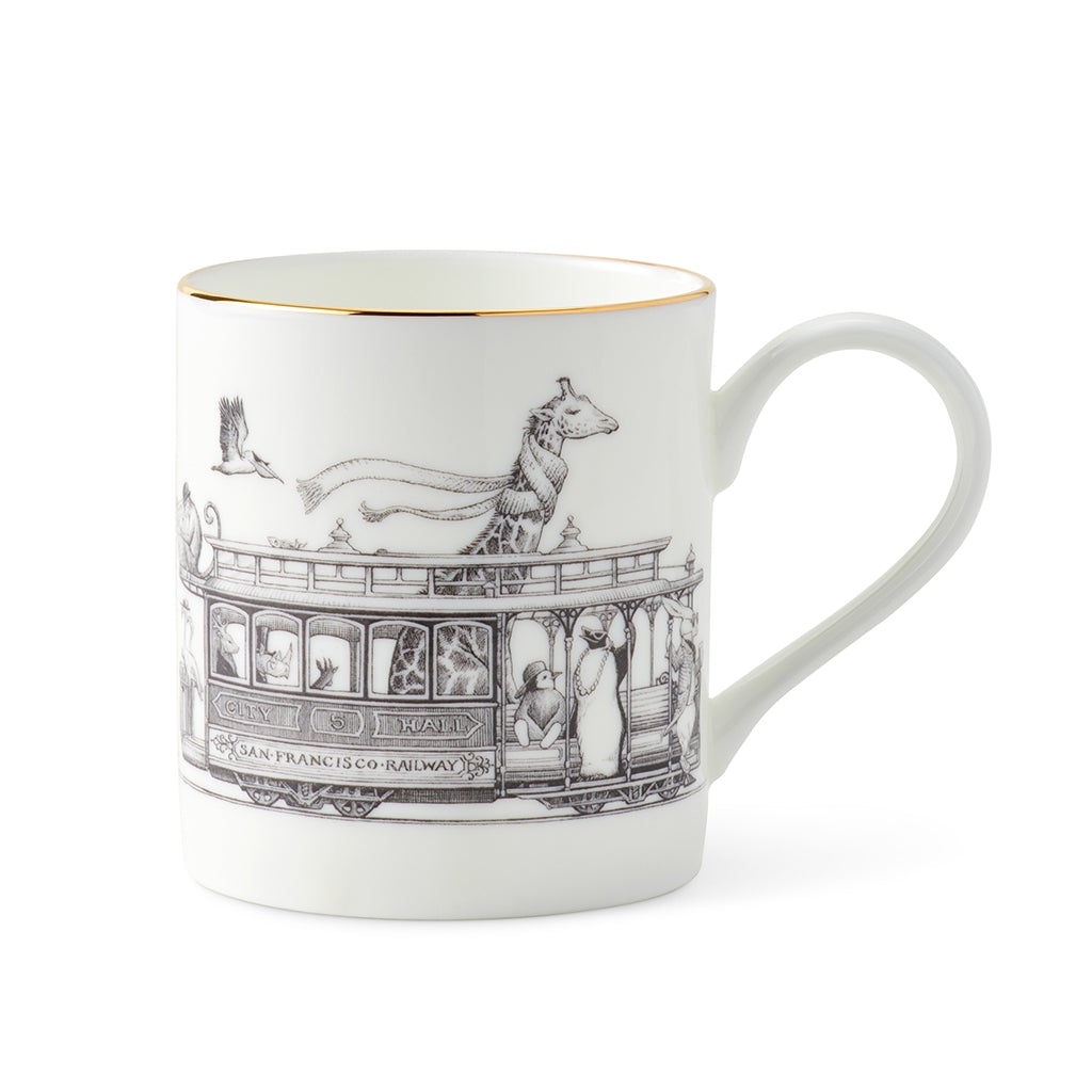 Gump's x Rory Dobner  Cable Car Majestic Mug