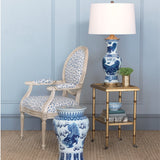 Chow Blue Lamp