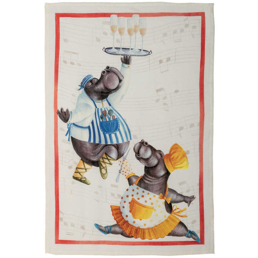 Let's Dance Tea Towel