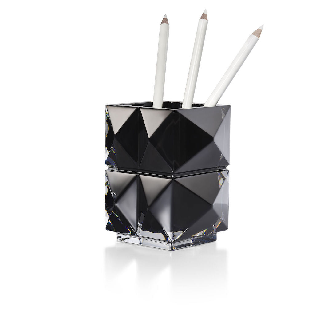 Baccarat Louxor Pencil Holder, Black