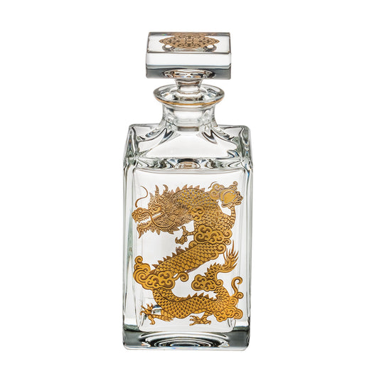 Gump's Home Golden Dragon Decanter