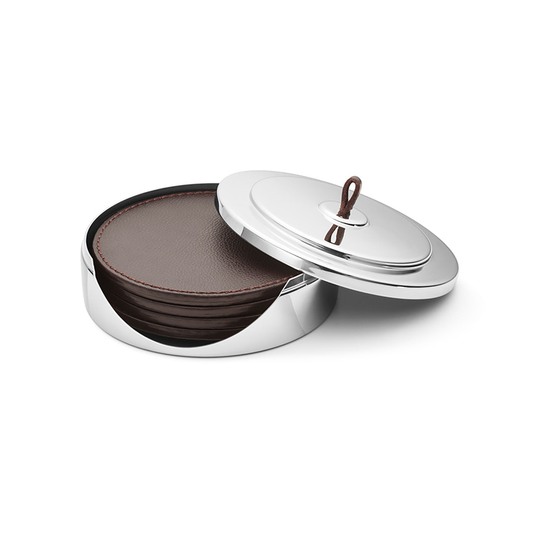 Georg Jensen Manhattan Coasters, Set of 4