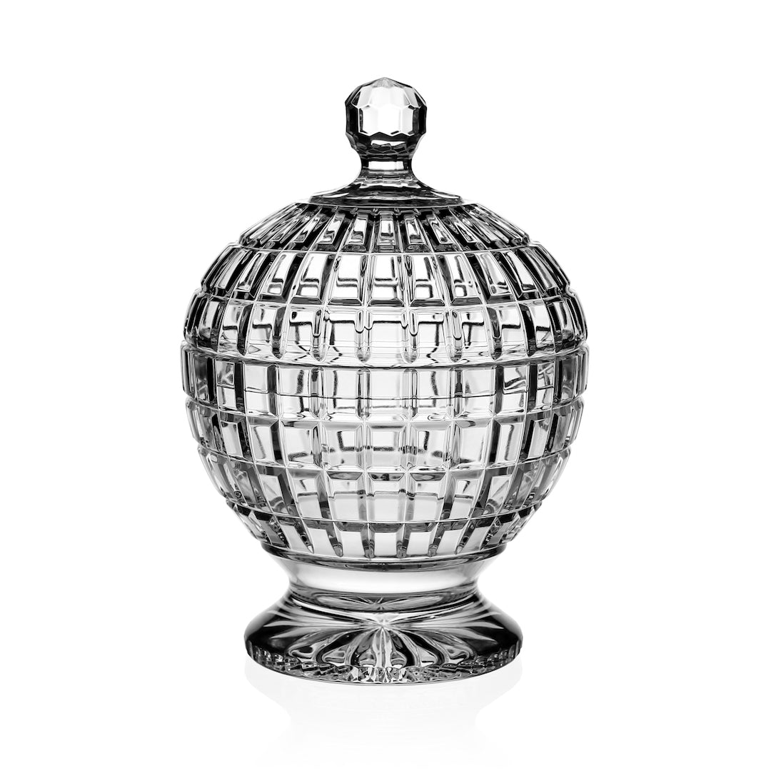 William Yeoward Crystal Eugenie Covered Centerpiece