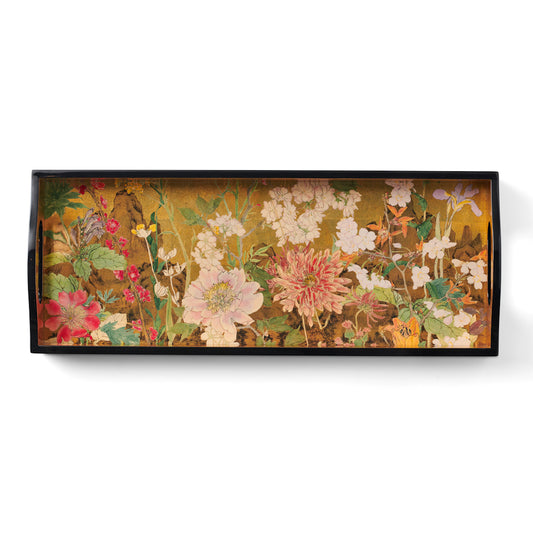 Mountain Garden Lacquered Tray