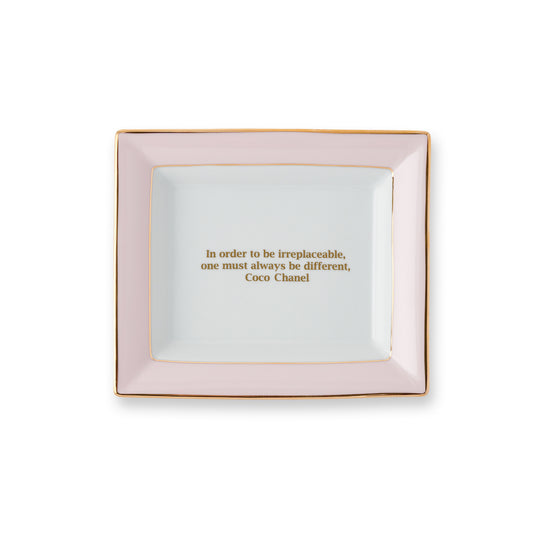 Gump's Home Coco Chanel 'Be Different' Repartee Tray