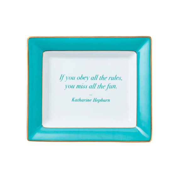 Gump's Katharine Hepburn Repartee Tray