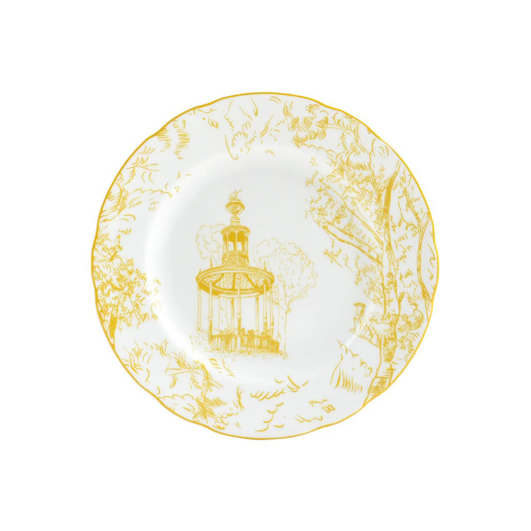 Bernardaud Tout Paris Bread & Butter Plate, Yellow