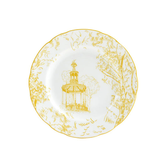 Bernardaud Tout Paris Bread & Butter Plate, Yellow