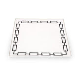 Catene Large Square Vide Poche, Nero