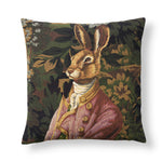 Woodland Gentleman Hare Tapestry Pillow