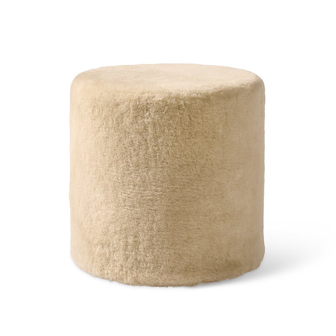 Shearling Ottoman