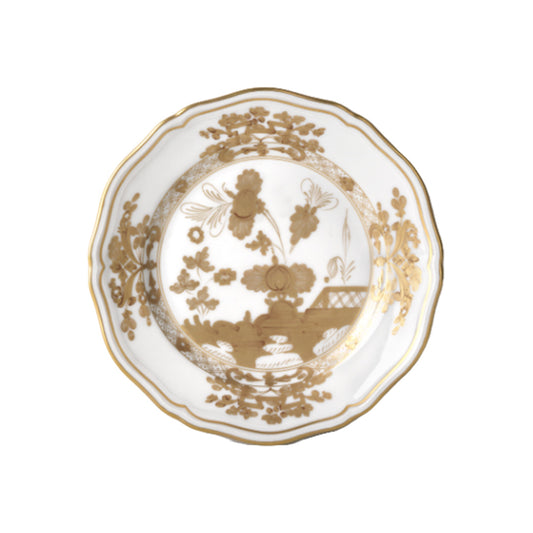 Ginori 1735 Oriente Italiano Bread Plate, Aurum