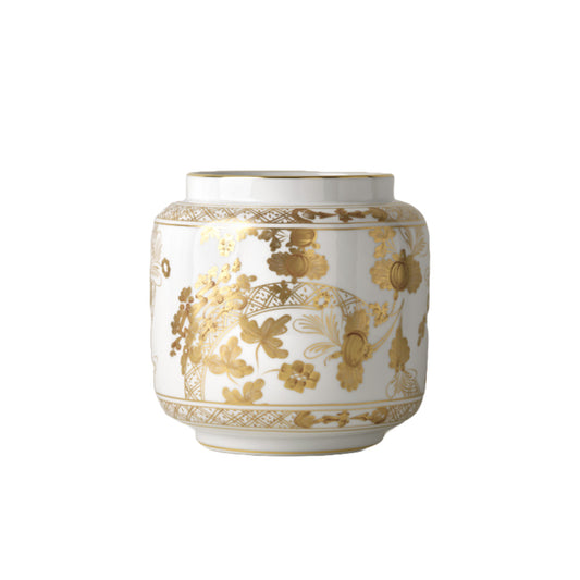 Ginori 1735 Oriente Italiano Stackable Vase, Aurum