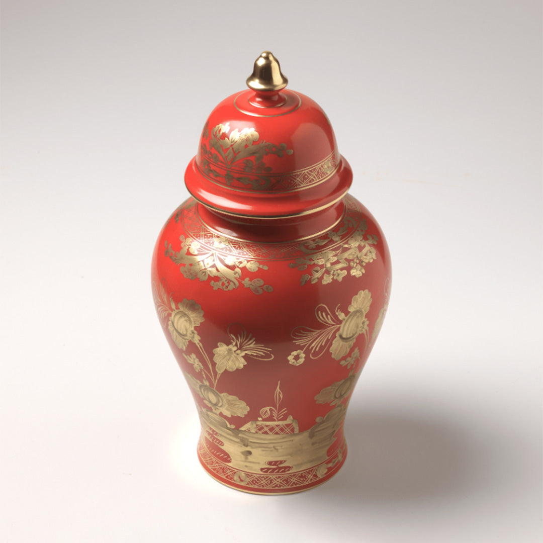 Oriente Italiano Potiche Vase, Rubrum