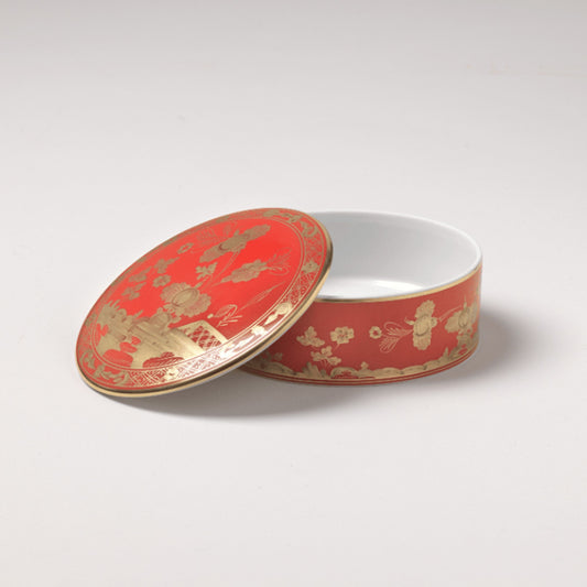 Oriente Italiano Round Box, Rubrum