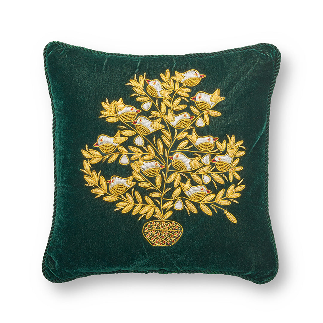 Partridge in a Pear Tree Pillow