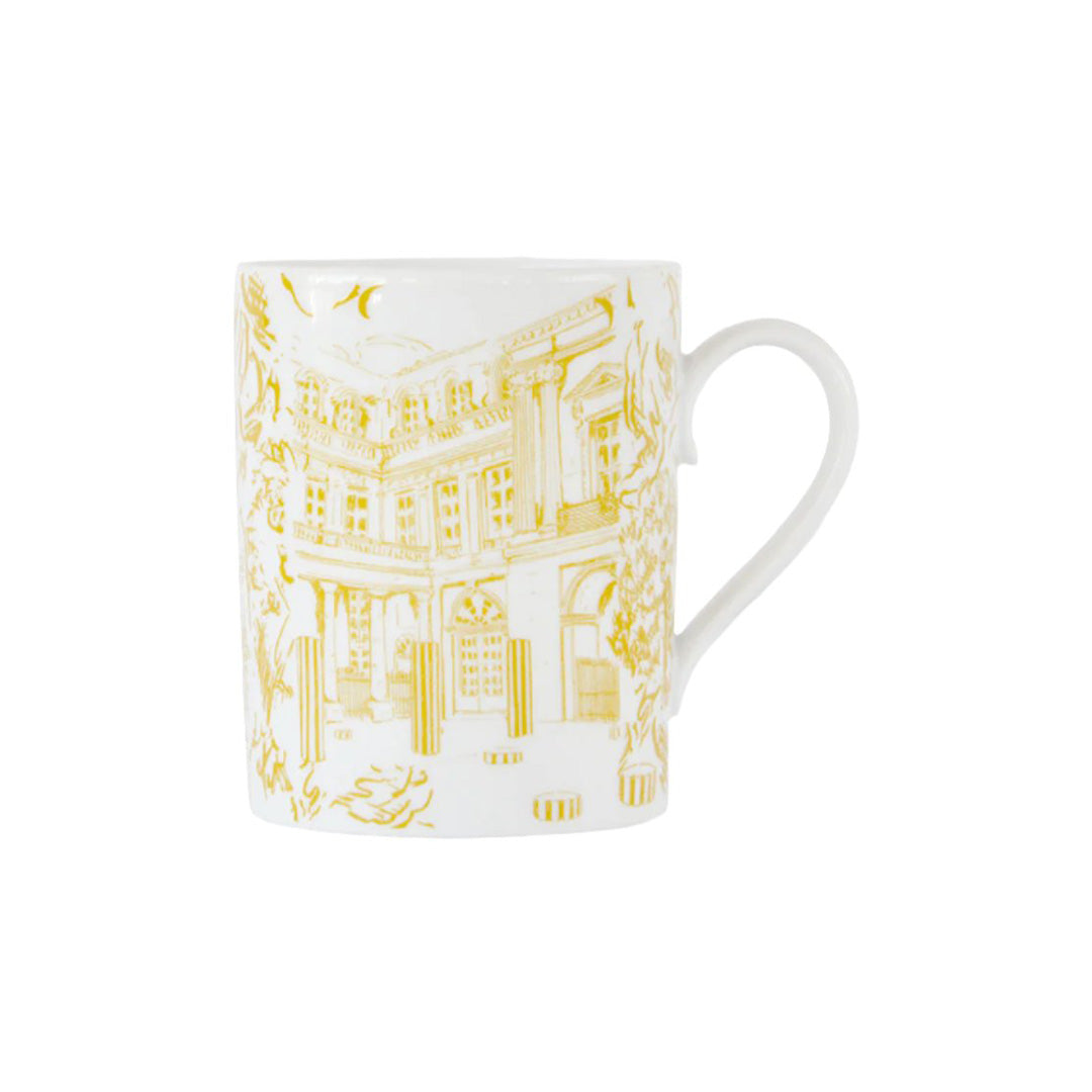 Bernardaud Tout Paris Mug, Yellow