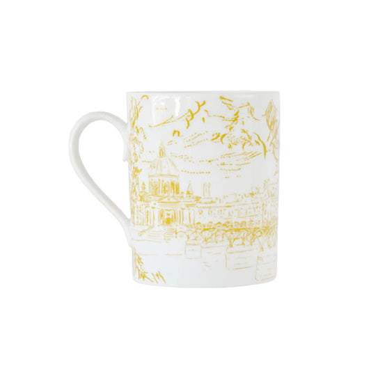 Tout Paris Mug, Yellow