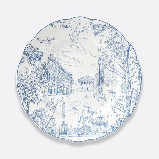 Tout Paris Dinner Plates, Set of 6 Assorted