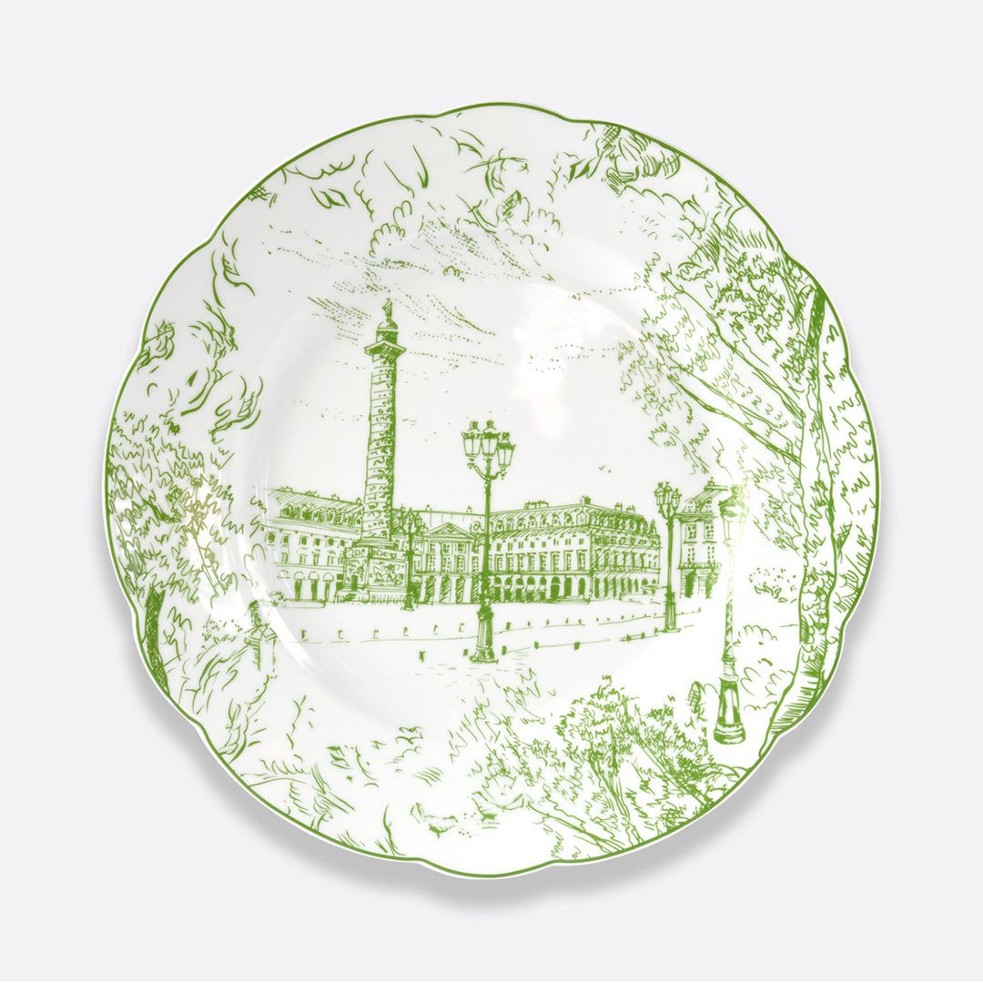 Tout Paris Dinner Plates, Set of 6 Assorted