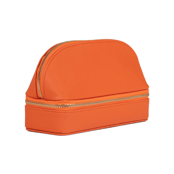 Travel Jewelry Case, Orange