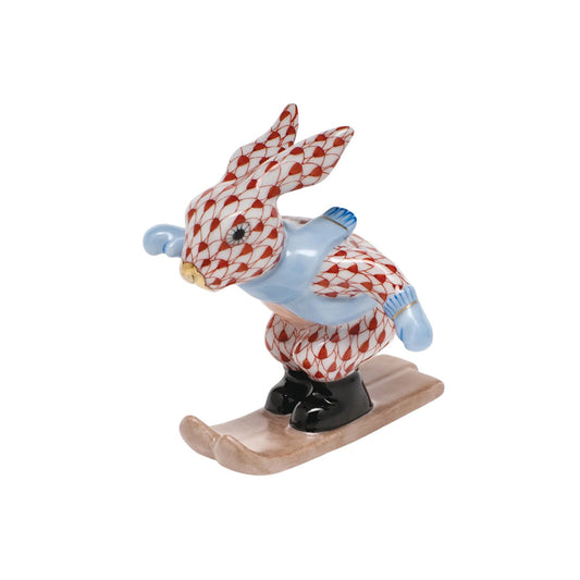 Herend Ski Bunny, Rust