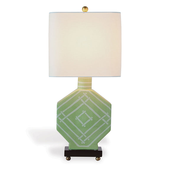 Bamboozled Lamp, Palm Green