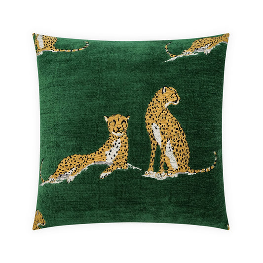 Los Gatos Pillow, Emerald