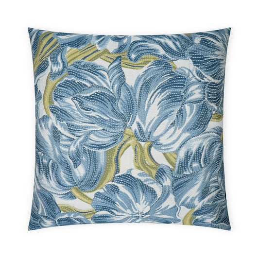 Belle Ame Pillow, Indigo