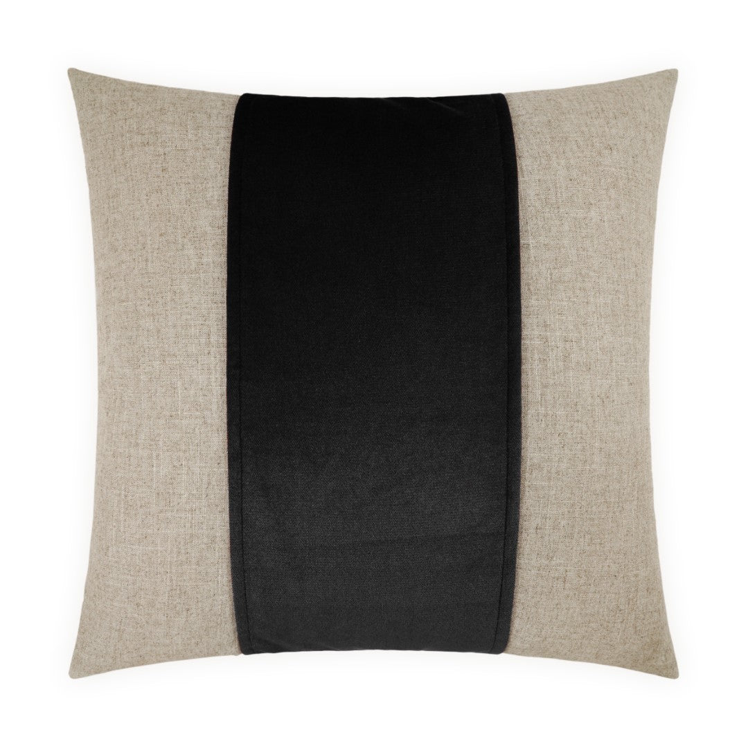 Jefferson Band Pillow, Black