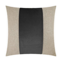 Jefferson Band Pillow, Charcoal