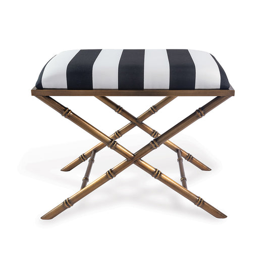 Palm Beach Stripe Bench