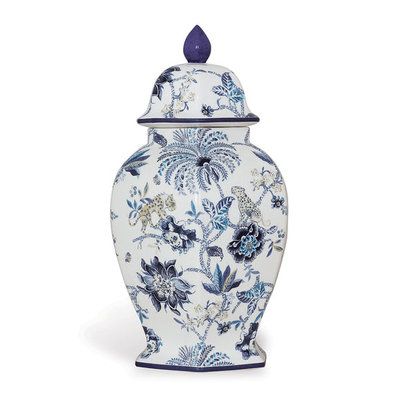 Braganza Blue Ginger Jar