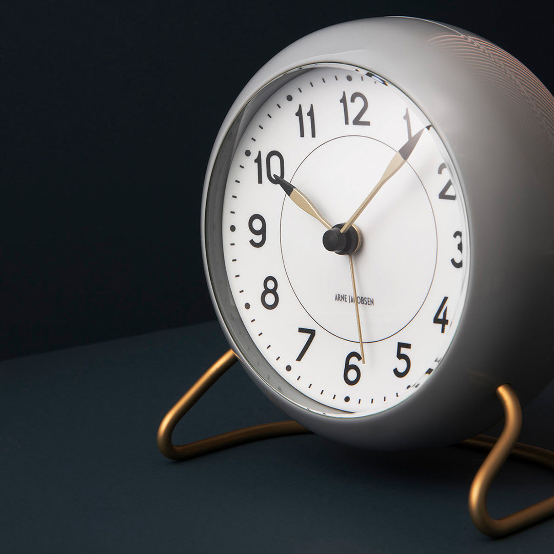 Modern Gray Alarm Clock