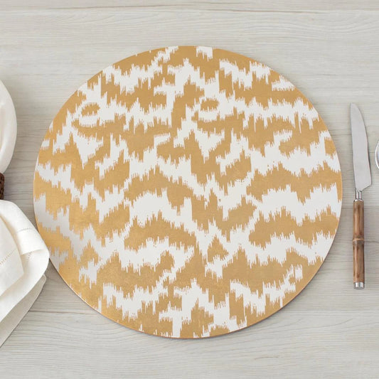 Modern Moiré Hard Placemats, Set of 4