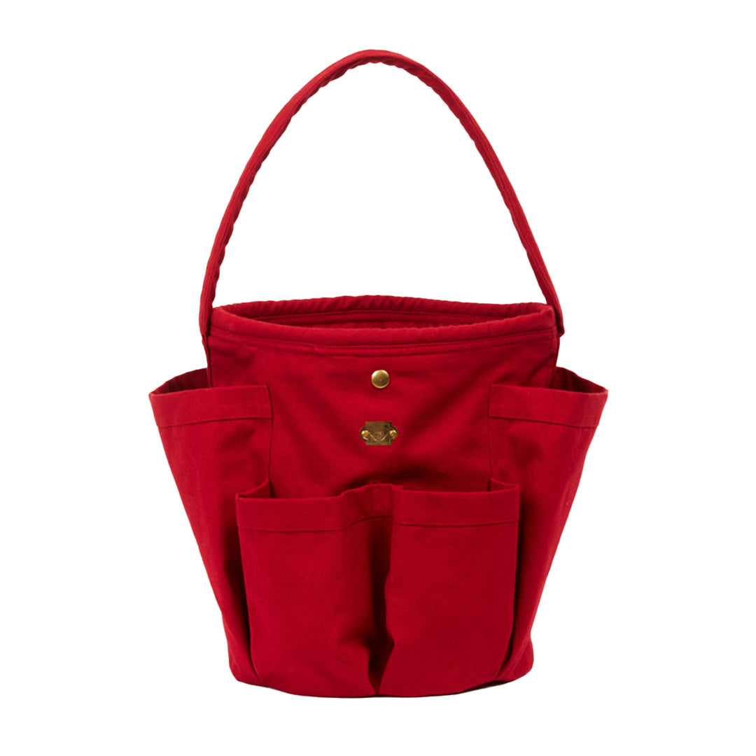 Le Prince Jardinier Red Gardening Bucket Bag