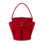 Le Prince Jardinier Red Gardening Bucket Bag