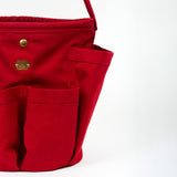 Red Gardening Bucket Bag
