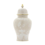 Ginori 1735 Oriente Italiano Potiche Vase, Meringa