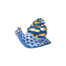 Herend Baby Snail, Sapphire