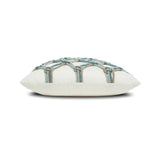 Rope Indoor/Outdoor Pillow, Aqua Square