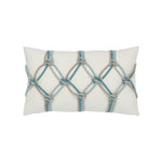 Elaine Smith Seascape Rope Indoor/Outdoor Pillow, Lumbar