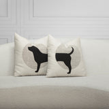 Woof Indoor/Outdoor Pillow, Tail