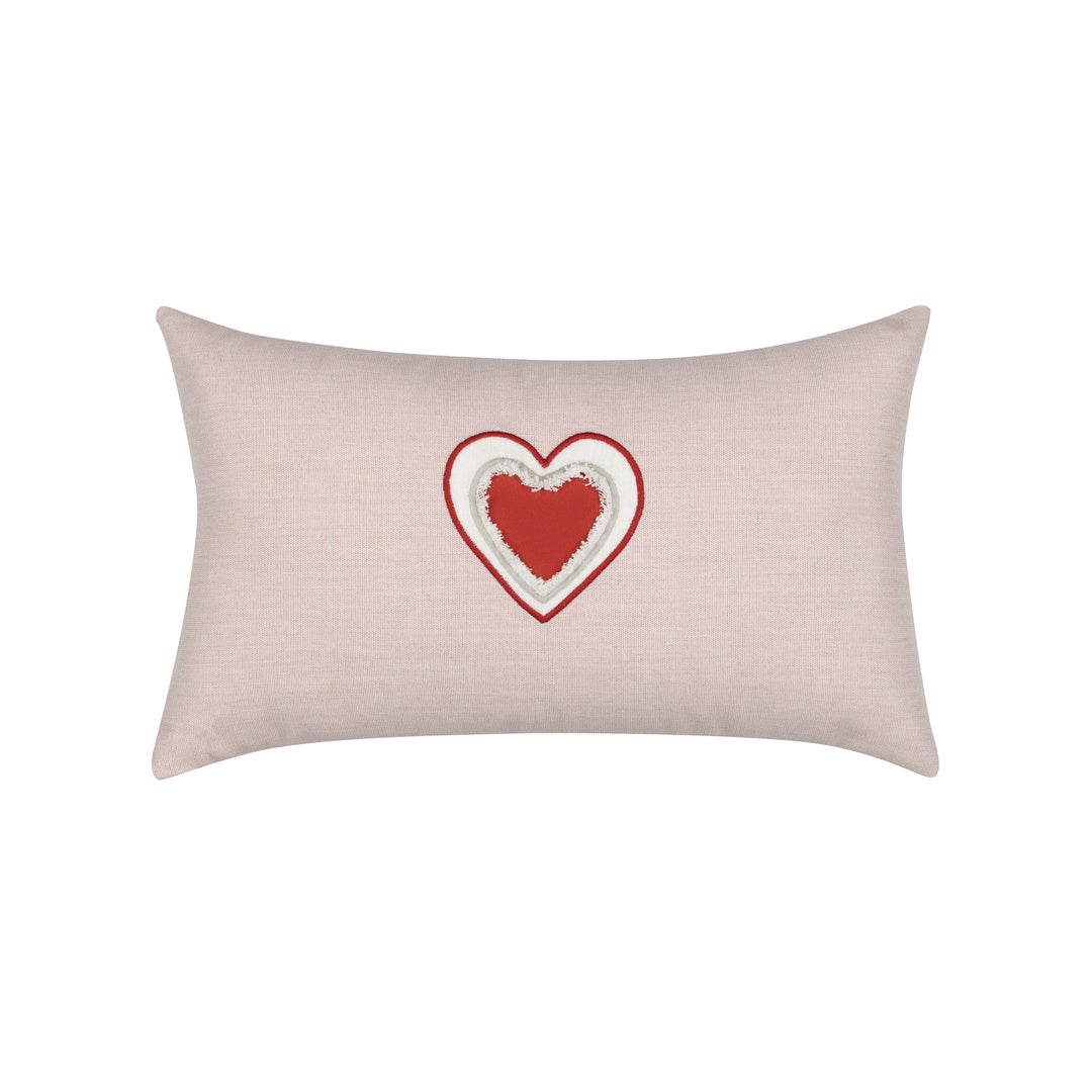 Elaine Smith Wild Heart Indoor/Outdoor Pillow, Lumbar