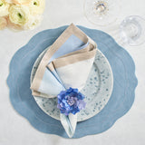 Periwinkle Tailored Placemats, Set of 4