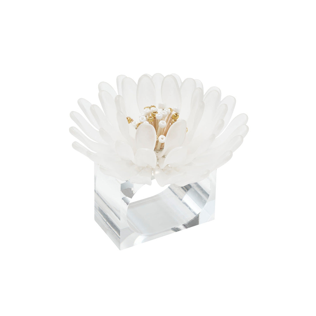 Kim Seybert Cosmos Napkin Rings, Set of 4