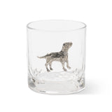 Golden Labrador Double Old-Fashioned Glasses, Set of 2