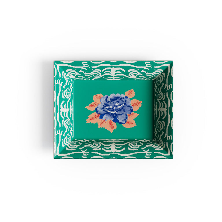 Lisa Corti Indian Tiger Trinket Tray,  Veronese