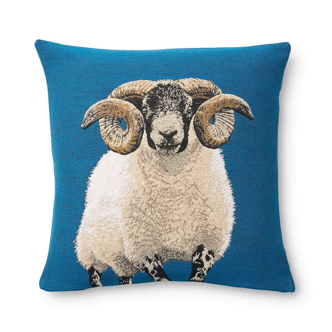 Scottish Ram Tapestry Pillow
